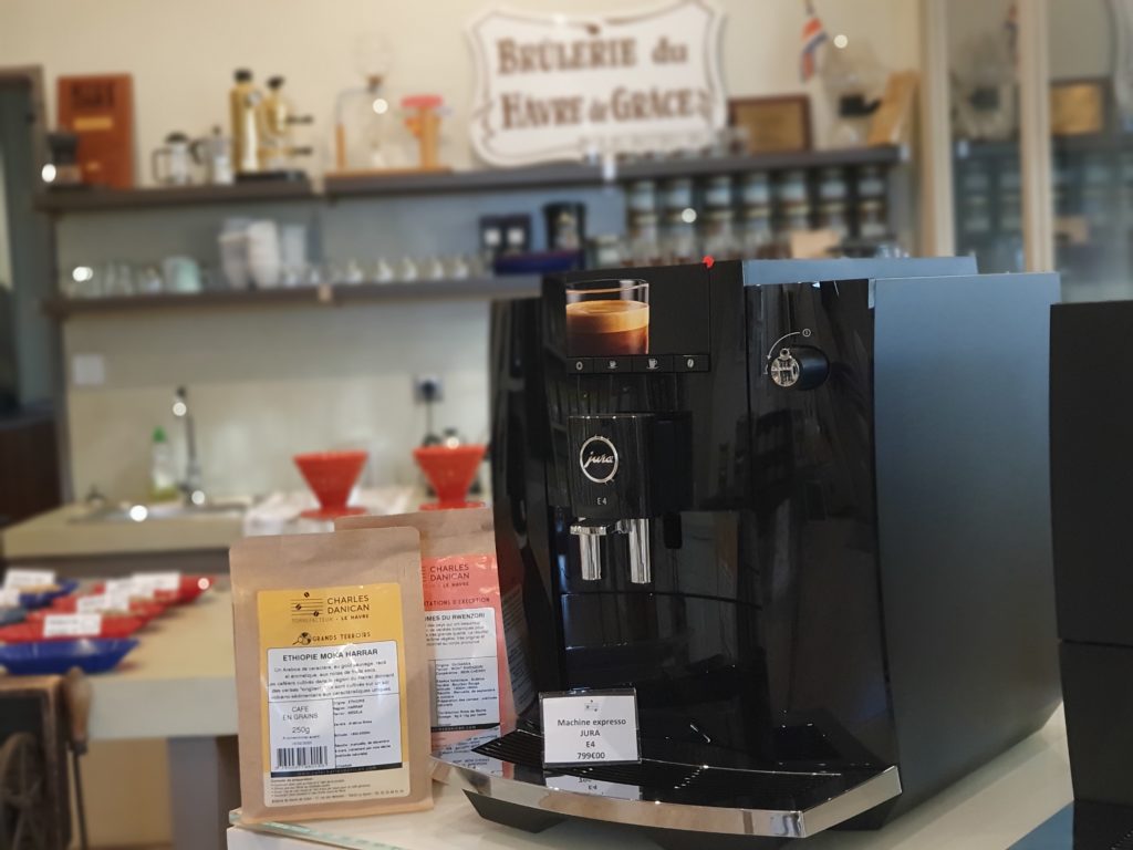 photo machine à café